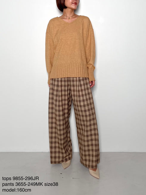 チェックサイドタックPT/3655-249MK