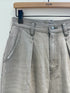 HIGH RISE TUCK WIDE PANTS【 40size 】 / L-GRAY /Y252-31067