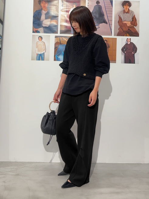 KNEE TUCK SWEAT PT /Y253-31078