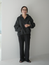 【 予約:12月上旬 】SIDE SLIT SLACKS /Y263-31107-3