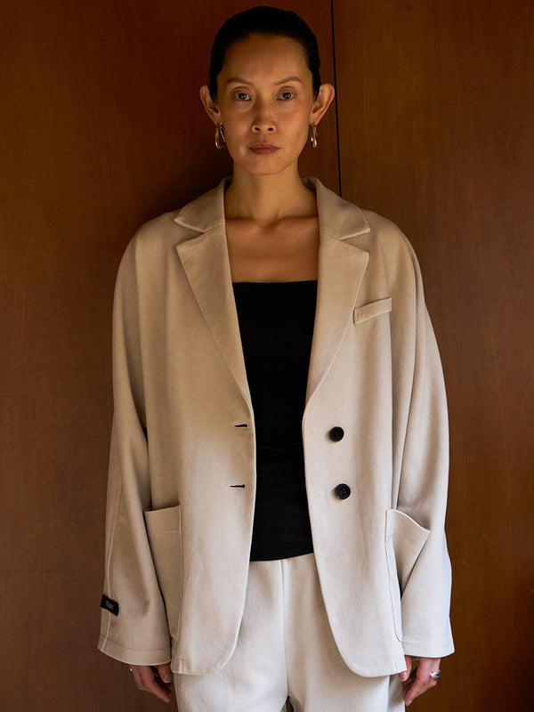 【 予約:8月中旬 】FADED JERSEY JACKET /Y263-41091