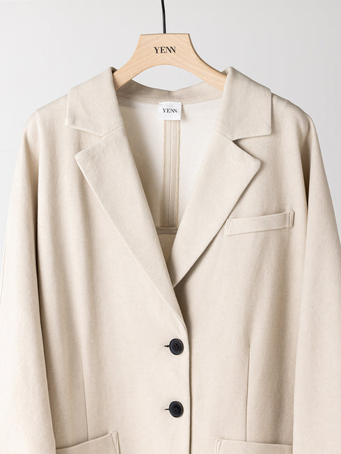 【 予約:8月中旬 】FADED JERSEY JACKET /Y263-41091