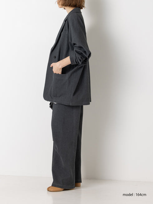 【 予約:8月中旬 】FADED JERSEY JACKET /Y263-41091