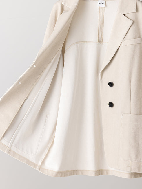 【 予約:8月中旬 】FADED JERSEY JACKET /Y263-41091