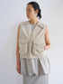 【 予約:9月中旬 】PUFFY MILITARY VEST /Y263-42094