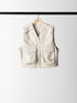 【 予約:9月中旬 】PUFFY MILITARY VEST /Y263-42094