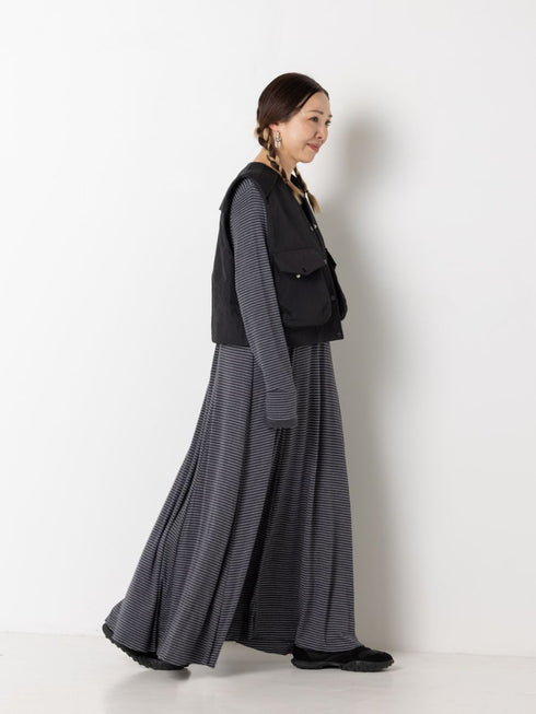 【 予約:9月中旬 】PUFFY MILITARY VEST /Y263-42094