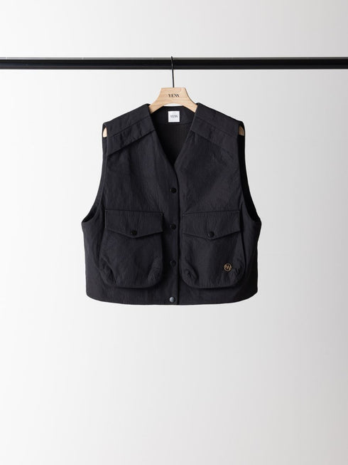【 予約:9月中旬 】PUFFY MILITARY VEST /Y263-42094