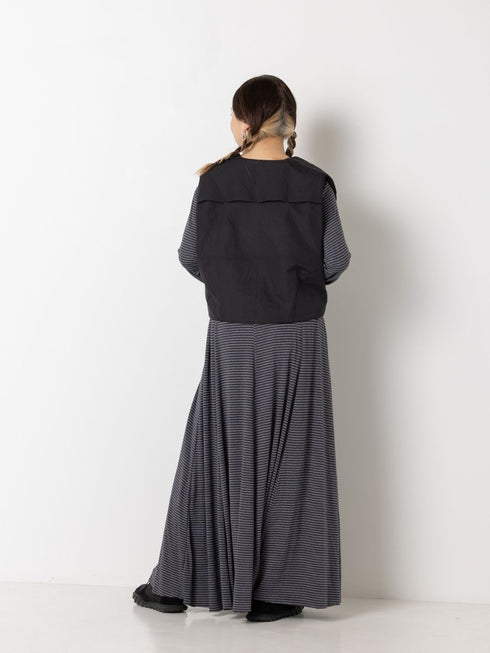 【 予約:9月中旬 】PUFFY MILITARY VEST /Y263-42094