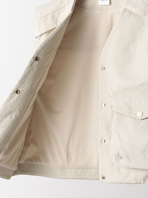 【 予約:9月中旬 】PUFFY MILITARY VEST /Y263-42094