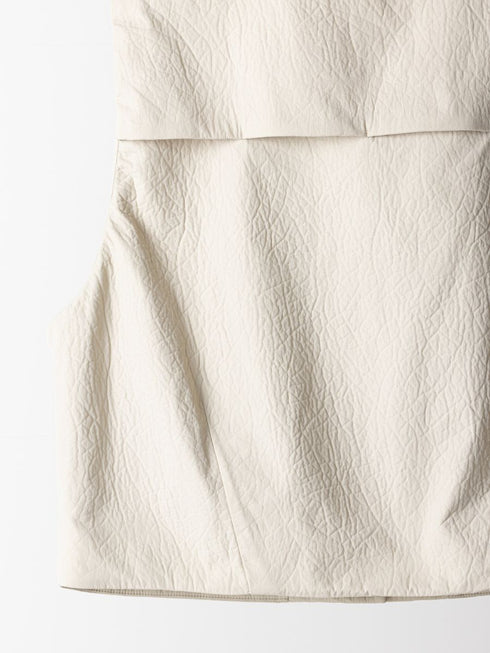 【 予約:9月中旬 】PUFFY MILITARY VEST /Y263-42094