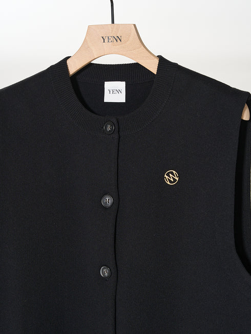 【 限定 】DOUBLE FACE KNIT VEST / Y242-91036-5