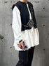 【 限定 】DOUBLE FACE KNIT VEST / Y242-91036-5