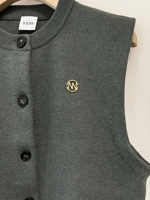 【 予約:5月中旬 】【 限定 】DOUBLE FACE KNIT VEST / Y242-91036-6