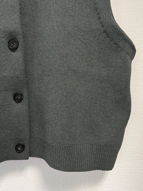 【 予約:5月中旬 】【 限定 】DOUBLE FACE KNIT VEST / Y242-91036-6