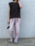 【 予約:4月上旬】HIGH RISE TUCK WIDE PANTS / PINK /Y252-31064-4