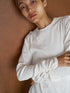 【 予約:6月中旬 】COTTON RIB LONG TEE / Y263-81105