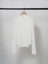 【 予約:6月中旬 】COTTON RIB LONG TEE / Y263-81105