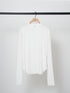 COTTON RIB LONG TEE /Y244-81090-4