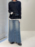 【 予約:6月中旬 】COTTON RIB LONG TEE / Y263-81105
