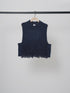LOOP HAND KNIT VEST / Y244-98110