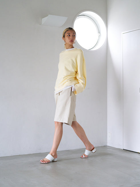 FAUX LEATHER HALF PT /Y251-31008