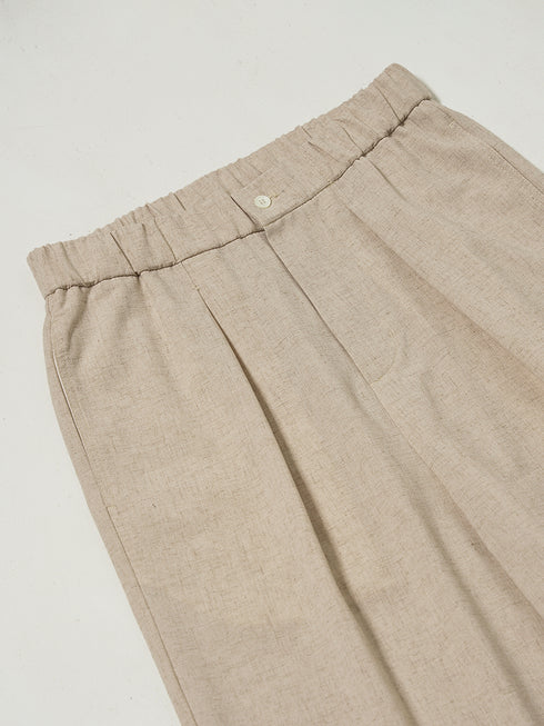 LINEN MIX PAJAMA PT /Y251-31012