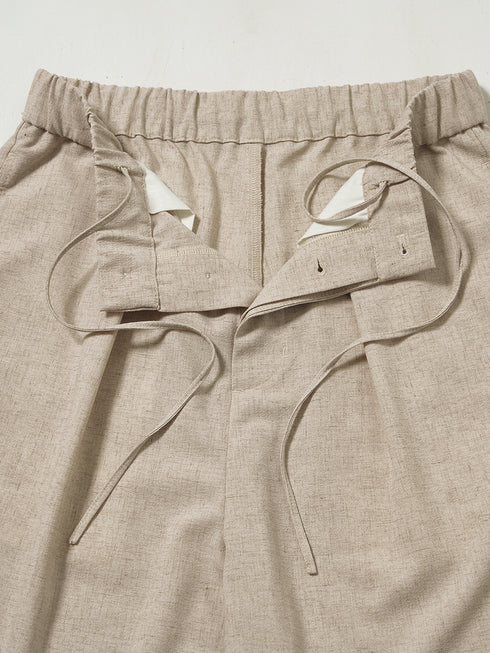 LINEN MIX PAJAMA PT /Y251-31012