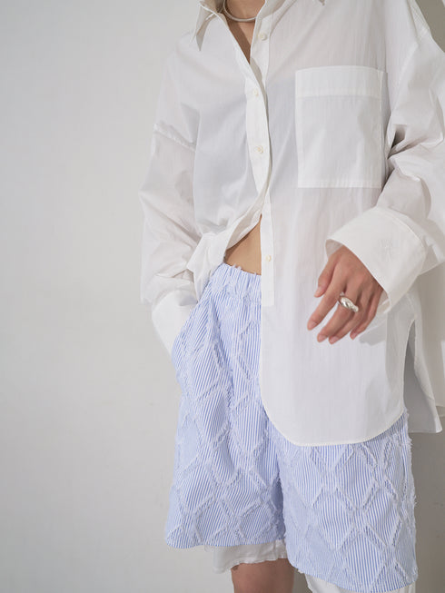 STRIPE JQ SHORT PT /Y251-38006