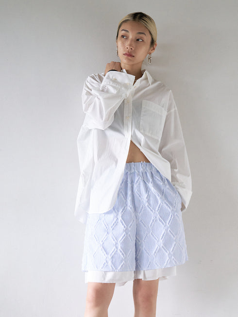 STRIPE JQ SHORT PT /Y251-38006