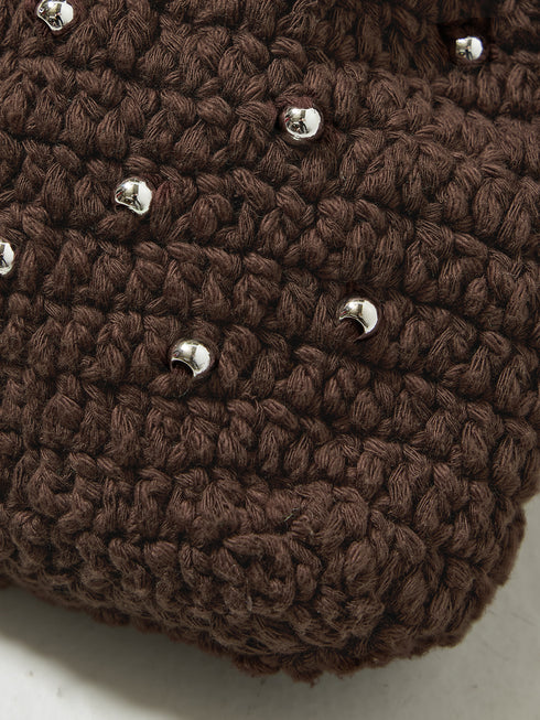 HAND KNIT POUCH /Y251-08019