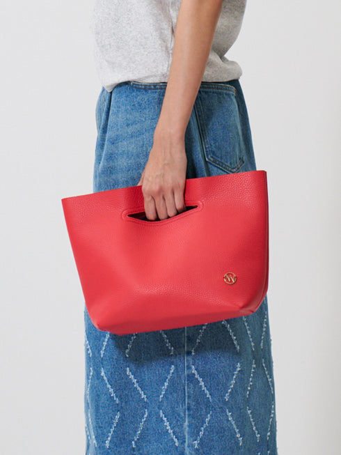 LEATHER FOLDABLE BAG /Y252-01059