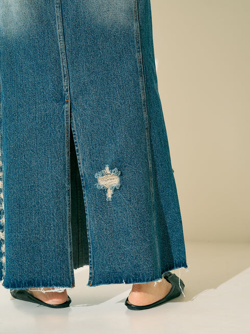 DENIM MERMAID SK /Y252-21052