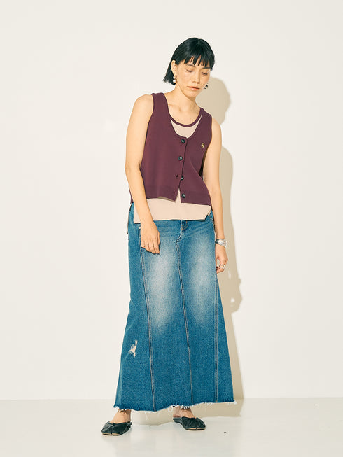 DENIM MERMAID SK /Y252-21052