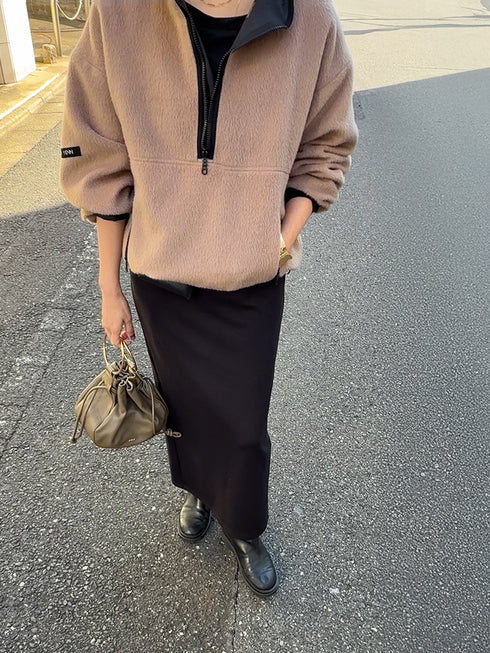 【予約:1月下旬】ADJUST SLIT SKIRT /Y252-22032-4