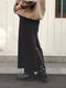 【 予約:10月下旬 】ADJUST SLIT SKIRT /Y252-22032-8