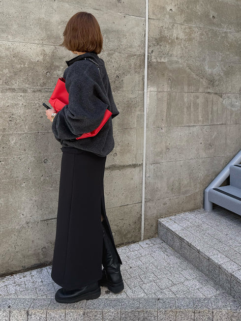 【予約:1月下旬】ADJUST SLIT SKIRT /Y252-22032-4