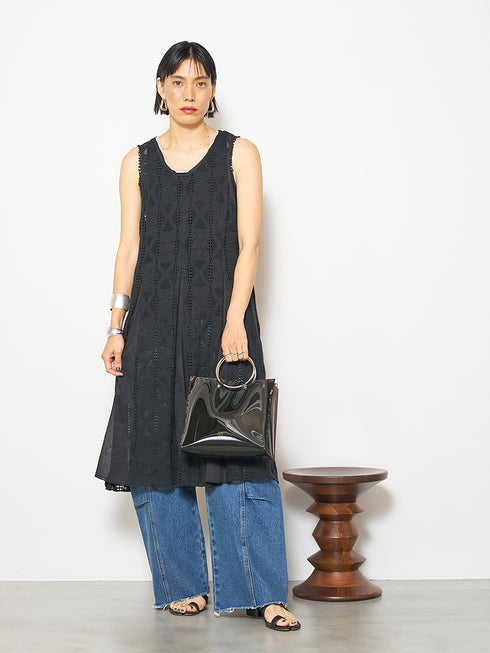 KNEE TUCK DENIM PT /Y252-31054