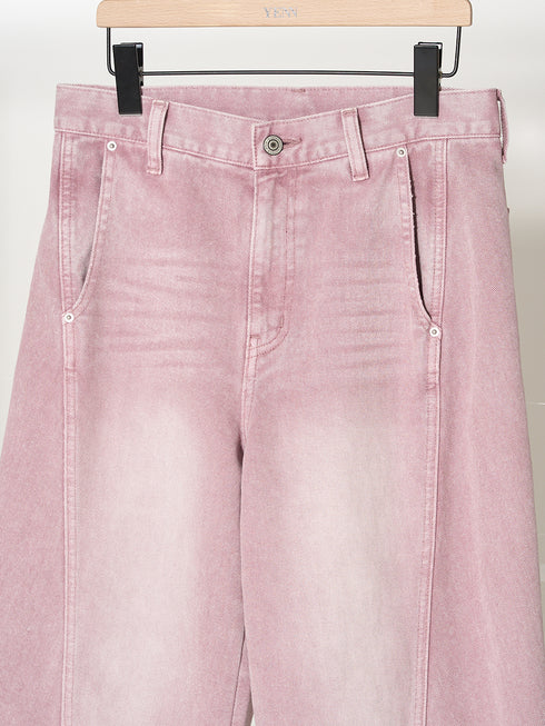 KNEE TUCK DENIM PT /Y252-31054