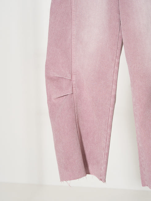 KNEE TUCK DENIM PT /Y252-31054