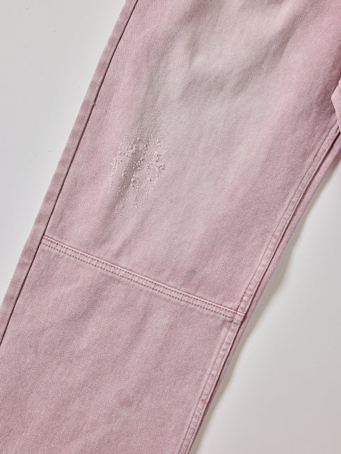 【 予約:4月上旬】HIGH RISE TUCK WIDE PANTS / PINK /Y252-31064-4