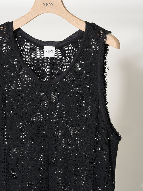 CROCHET LACE DRESS /Y252-51046