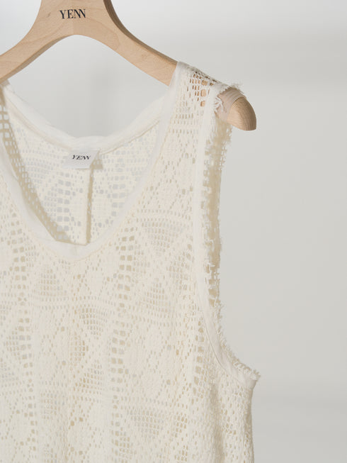 CROCHET LACE DRESS /Y252-51046