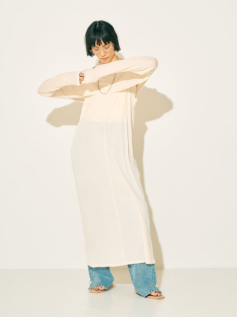 SHEER RIB MAXI OP /Y252-52036