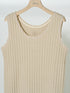 CUT OFF RIB TANKTOP /Y252-81037
