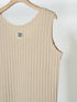 CUT OFF RIB TANKTOP /Y252-81037