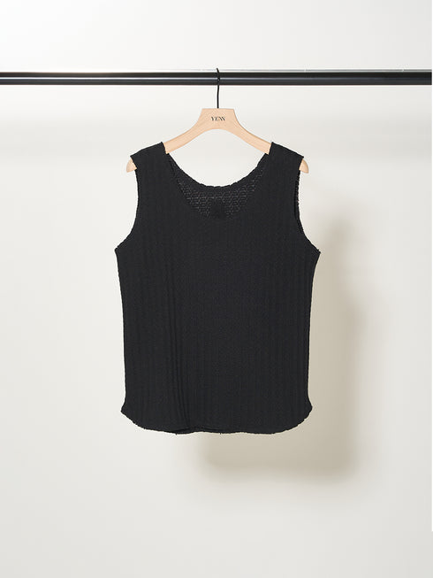 CUT OFF RIB TANKTOP /Y252-81037