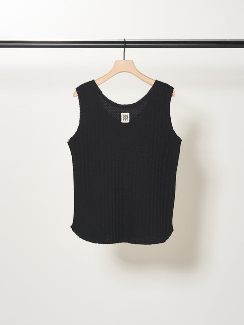CUT OFF RIB TANKTOP /Y252-81037