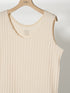CUT OFF RIB TANKTOP /Y252-81037