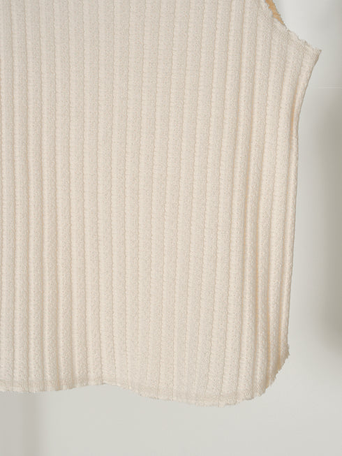 CUT OFF RIB TANKTOP /Y252-81037